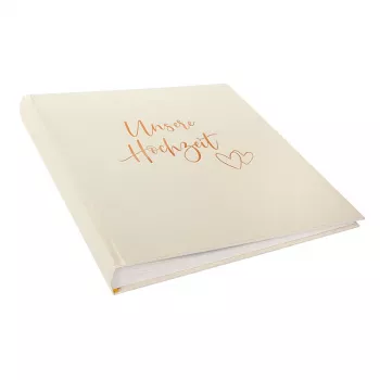 Goldbuch Herzklopfen Album foto nuntă 30x31 cm 60 pagini albe model 08174