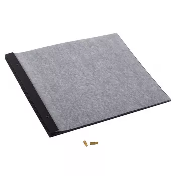 Goldbuch Bloc de completare 38x30 cm negru cu șuruburi 83077