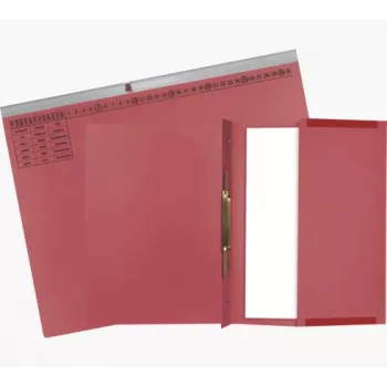 Exacompta 370103B Mapă de colecție A4 roșu carton 320 g/m²