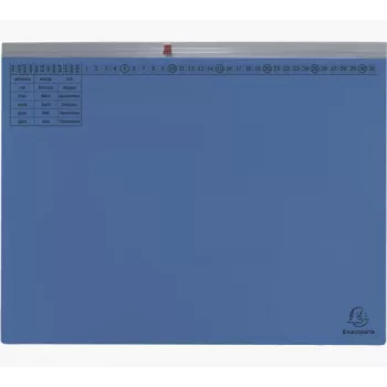 Exacompta 370107B Mapă dosar carton albastru 320 g/m²