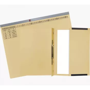 Exacompta 370122B Dosar clasic - Carton - 320 g/m² - 265 x 316 mm - Pachet de 1 - Bej