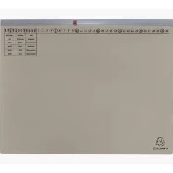 Exacompta 370210B Dosar clasic - Carton - Gri - 320 gsm - 265 x 316 mm - A4
