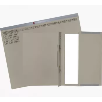 Exacompta 370210B Dosar clasic - Carton - Gri - 320 gsm - 265 x 316 mm - A4