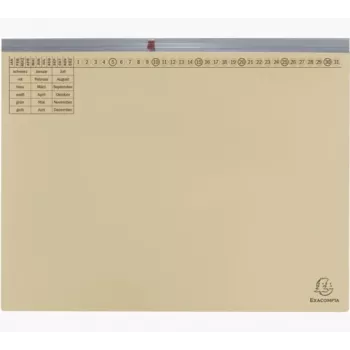 Exacompta 370222B Dosar de arhivare clasic - Carton - 320 g/m² - 265 x 316 mm - Albastru - 1 bucată