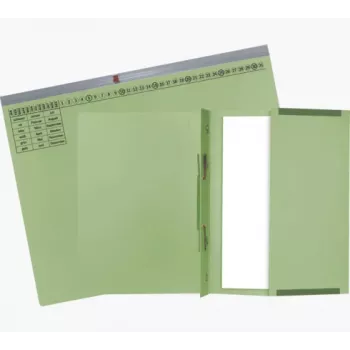 Exacompta 370225B Dosar de arhivare clasic - Carton - Verde - 320 g/m² - 265 x 316 mm - A4