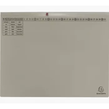 Exacompta 370310B - Dosar de arhivare clasic - Carton - Gri - 320 g/m² - 265 x 316 mm - A4