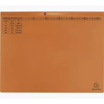 Exacompta 370409B Dosar de documente clasic - Carton - Portocaliu - 320 g/m² - 265 mm - 316 mm
