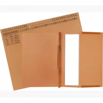 Exacompta 371109B Dosar de arhivare clasic - Carton - Portocaliu - 320 g/m² - 265 x 316 mm