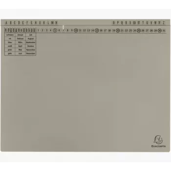 Exacompta 371110B Dosar de arhivare clasic - Carton - Gri - 320 g/m² - 265 x 316 mm