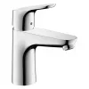 Hansgrohe Baterie de lavoar monocomandă Focus 100 cu set de scurgere, Crom