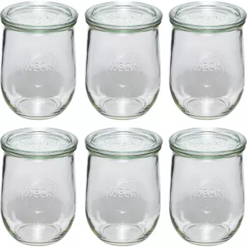 Set de 6 borcane WECK Tulip 1062ml
