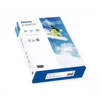 Hârtie de copiat Papyrus Superior Tecno A4 80g albă 500 coli