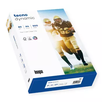 Papyrus Dynamic Tecno Hârtie de copiere A4 80 g/m² Alb 500 coli