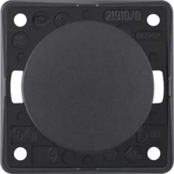 Buton basculant Berker antracit cu borne cu șurub 936712505