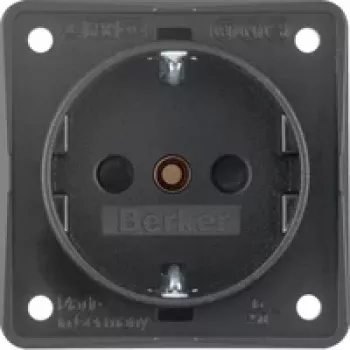 Priză Schuko Berker 941952505 antracit mat