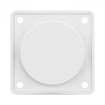 Placă oarbă Berker 945162509 alb polar lucios