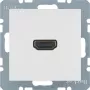Modul HDMI Berker 3315438989, alb