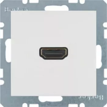 Modul HDMI Berker 3315438989, alb