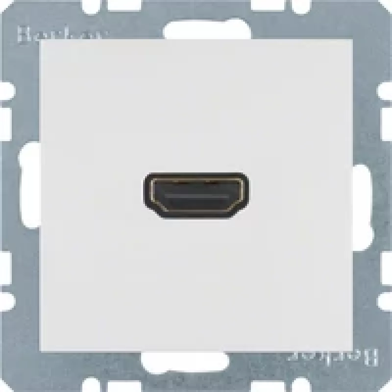 Modul HDMI Berker 3315438989, alb