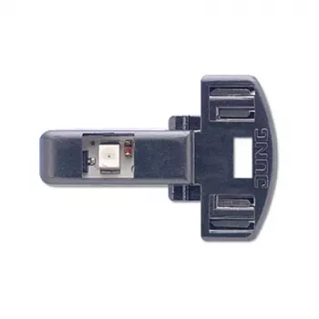 Modul de iluminare LED JUNG 90-LED BL, LED alb, carcasă neagră, pentru programe de întrerupătoare 506 U, 507 U, 502 U, 806 W, 807 W, 802 W, 806 NAW, 606 W, 607 W, 602 W, 606 NAW, 506 KOU, 502 KOU