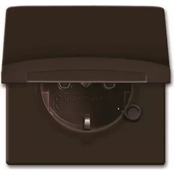 Busch-Jaeger Allwetter 44 Priza CEE 7/3 2P+E IP44 maro 250V 16A montaj aparent