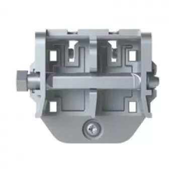 Șină de montaj Striebel & John ABB TZ604 - aluminiu - gri - 65x45 mm - 2000 mm