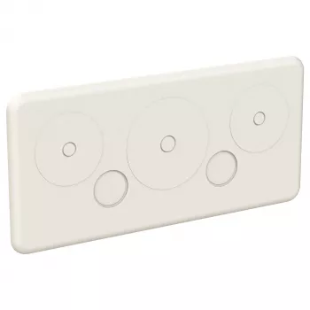 Striebel & John Bandă de intrare cablu pentru dulap A/B CZF1, 10 intrări, gri (RAL 7035)