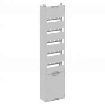 Striebel & John Câmp de distribuție cu spațiu APZ 7 rânduri 84 TE RAL 9010 2CPX054007R9999
