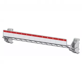 Striebel & John ZEP12 Patch Panel 12 module E-Dat fără Keystone 2CPX054072R9999
