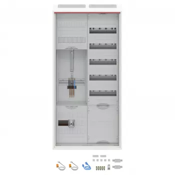 Striebel & John APZDA27CB Dulap de contorizare, montaj aparent, IP44, închidere în 3 puncte, 1100x550 mm, RAL 9010