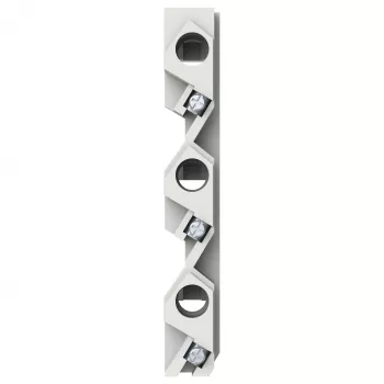 ABB ZE60 Bloc portfuzibil 2CPX061045R9999 Suport siguranță 1 pol 32A 690V AC 10x38mm gri
