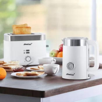 Steba WK 10 Bianco Water Kettle 1.7L 2200W White