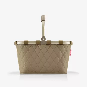 Geantă de cumpărături Reisenthel Carrybag Frame Rhombus olive (BK5047)