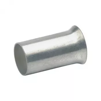 Klauke 716V Wire End Ferrule - Uninsulated - Copper - Electro-tinned - 0.75 mm² - Straight - Metallic