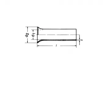 Klauke 7210V cupru oțel inox cupru 1,5 mm² 1,7 mm 1 cm