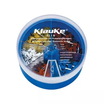 Klauke 170/W Insulated Wire End Sleeve 0.75 mm² Grey