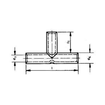 KLAUKE conector T 10mm² cupru galvanizat TV10