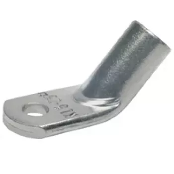 Klauke 49R1245 Papuc tubular, 120 mm², cupru cositorit, îndoit la 45°, gaură șurub M12