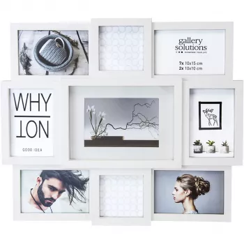 Nielsen Why Not Collage Rama foto din rășină albă 8999333