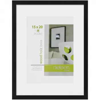NIELSEN DESIGN Apollon Negru Ramă foto din lemn A4 21x29.7 cm 8988046