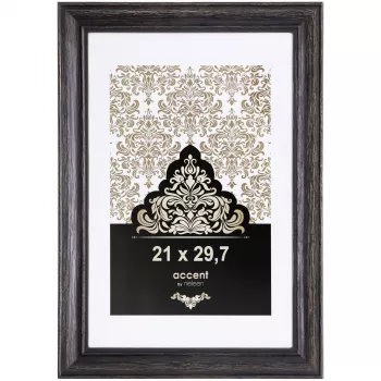 NIELSEN DESIGN Accent Vintage Ramă foto DIN A4 21x29.7 cm lemn negru