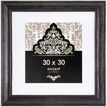 NIELSEN DESIGN Accent Vintage 30x30 Ramă foto din lemn negru