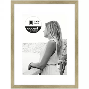 Nielsen Aura Ramă foto din lemn 18x24 cm, stejar, incl. passepartout 1134002