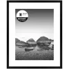 Ramă foto NIELSEN DESIGN Aura neagră 24x30 cm din lemn cu passepartout 1122000