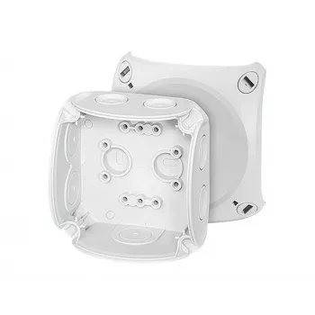 Hensel DK 0200 G Cutie de derivație cablu până la 2,5 mm² fără cleme, gri RAL 7035