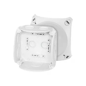 Casetă de derivație pentru cabluri HENSEL DK 0400 G, gri (RAL 7035), fără cleme
