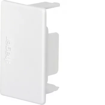 HAGER LF3004569016 End Cap Traffic White 30x45mm