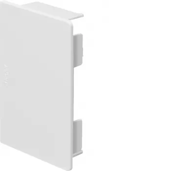 Piesă de capăt fără halogen HAGER pentru LF/LFH 60x90mm alb trafic (RAL 9016) LF6009069016