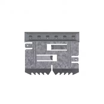 Hager BRS651309 Pereche de cuplaje, electric/mecanic, tablă de oțel 65x130 mm
