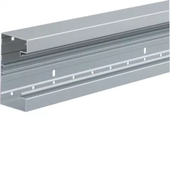 Hager BRA651301ELN Bază canal de pervaz, aluminiu anodizat natural, 2000x130x65 mm